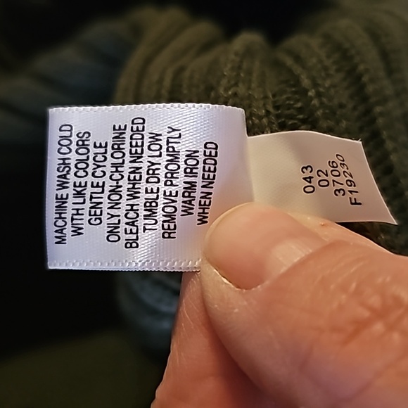 Mossimo Olive Green Zipper Sweater Size M - Picture 8 of 8